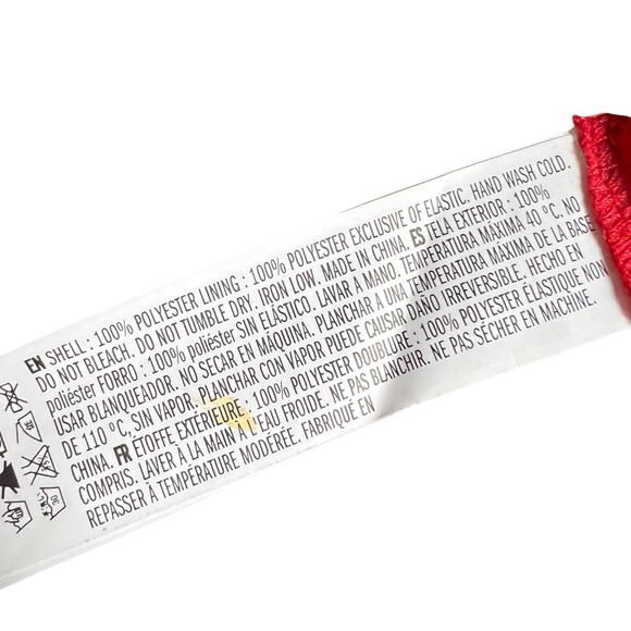 Endless Rose pinkish Red Off-Shoulder Ruffled Dress, Size Small - Picture 6 of 6